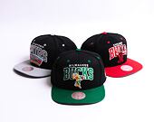 Kšiltovka Mitchell & Ness Team Arch 2 Tone Snapback Milwaukee Bucks Black / Green