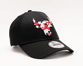 Kšiltovka New Era 9FORTY NBA Wild Camo Chicago Bulls Black