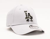 Dětská kšiltovka New Era 9FORTY MLB Wild Camo Los Angeles Dodgers Grey