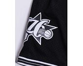 Kraťasy Mitchell & Ness Philadelphia 76ers White Logo Swingman Short Black