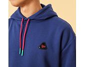 Mikina New Era Patch Oversized Hoody Muave Blue