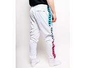 Tepláky Kappa 222 Banda Rastoria Degrade White-Turquoise-Fuxi
