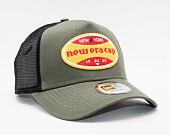 Kšiltovka New Era 9FORTY A-Frame Trucker Icon Trucker Snapback New Olive
