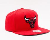 Kšiltovka Mitchell & Ness - Team Ground 2.0 Snapback - Chicago Bulls - Red