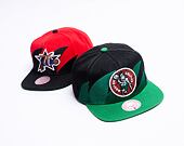 Kšiltovka Mitchell & Ness Sharktooth Snapback HWC Boston Celtics Black / Green