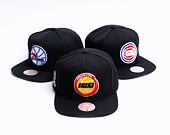 Kšiltovka Mitchell & Ness Top Spot Snapback HWC Houston Rockets Black