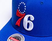 Kšiltovka Mitchell & Ness Team Ground 2.0 Stretch Snapback Philadelphia 76ers Blue