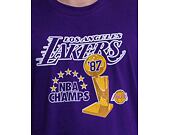 Triko Mitchell & Ness Champs Lakers Tee Los Angeles Lakers Purple