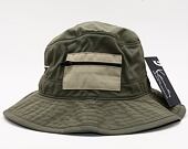 Klobouk Karl Kani Signature Fisher Hat dark military green