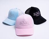Kšiltovka Von Dutch Miami Trucker Velvet  LIGHT PINK/WHITE