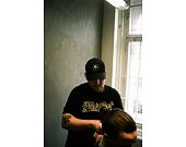 Kšiltovka Brixton Rival Stamp X MP Mesh Cap Black