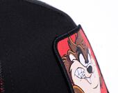 Kšiltovka Capslab - Trucker Looney Tunes - Taz - Black / Red