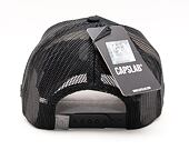 Kšiltovka Capslab - Trucker Naruto - Konoha - Black / Silver