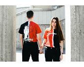 Triko Rip N Dip Angel & Devil Tee Red/Black Split Dye RND9078