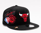 Kšiltovka New Era NBA22 9FIFTY Back Half Chicago Bulls Team Color