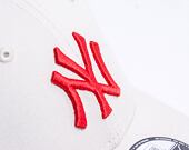 Kšiltovka New Era 9FORTY MLB League Essential New York Yankees - Stone / Red
