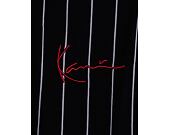 Triko Karl Kani 6030153 Small Signature Pinstripe Tee Black/White