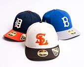 Kšiltovka New Era 59FIFTY Low Profile MLB Cooperstown St. Louis Browns Fitted Cream / Walnut