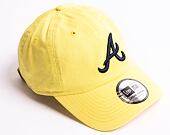 Kšiltovka New Era 9TWENTY MLB Essential Casual Classic Atlanta Braves Strapback Lime Yellow
