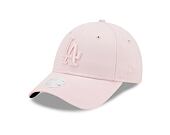 Dámská kšiltovka New Era 9FORTY Womens MLB Tonal Los Angeles Dodgers Strapback Pink/Pink