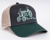 Kšiltovka Stetson Trucker Traktor Plowing by Lierys Green/Grey 7751172