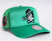 Kšiltovka Mitchell & Ness Logo Remix Trucker Snapback HWC Boston Celtics Green