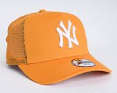 Dětská kšiltovka New Era 9FORTY Kids A-Frame Trucker MLB Tonal Mesh New York Yankees Tangerine
