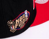 Kšiltovka Mitchell & Ness The Finals Snapback Chicago Bulls Black / Red