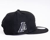 Kšiltovka New Era 9FIFTY NBA22 City Alternate Los Angeles Lakers Black & White Snapback