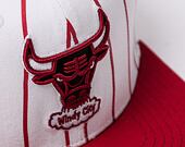 Kšiltovka Mitchell & Ness NBA Retro Pinstripe Snapback Hwc Chicago Bulls White
