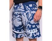 Kraťasy Mitchell & Ness NCAA Jumbotron 2.0 Shorts Georgetown University Navy / Grey