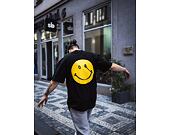Triko Karl Kani Chest Signature Smiley Print Tee black/yellow