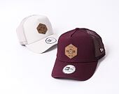 Kšiltovka New Era 9FORTY A-Frame Trucker Heritage Patch Snapback Maroon