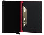 Peněženka Slimwallet Secrid Perforated Black-Red