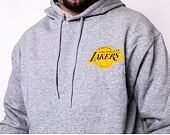 Mikina New Era NBA Half Logo Oversized Hoody Los Angeles Lakers Heather Grey