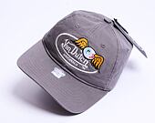 Kšiltovka Von Dutch Houston Dadcap Cotton Twill Grey