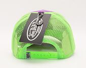 Kšiltovka Von Dutch Kent Trucker Velvet Violet/Green