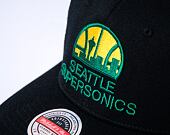 Kšiltovka Mitchell & Ness Classic Red Snapback Seattle Supersonics Black