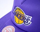 Kšiltovka Mitchell & Ness Off The Backboard Trucker Los Angeles Lakers Purple / White