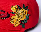 Kšiltovka Mitchell & Ness Secondary Roses Pro Snapback Hwc Miami Heat Red