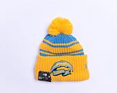 Kulich New Era NFL22 Sideline Sport Knit Los Angeles Chargers Team Color