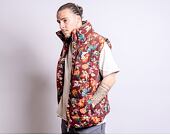 Vesta Karl Kani OG Corduroy Flower Puffer Vest Multicolor
