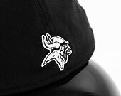 Kšiltovka New Era 39THIRTY NFL22 Sideline Minnesota Vikings Black / White