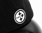 Kšiltovka New Era 39THIRTY NFL22 Sideline Pittsburgh Steelers Black / White