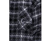 Košile Karl Kani Chest Signature Bouclé Check Shirt black/white