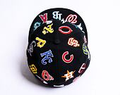 Kšiltovka New Era 59FIFTY MLB All-Over-Patch MLB League Black