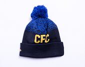 Kulich New Era Marl WordMark Beanie Chelsea FC Lion Crest Navy / Blue