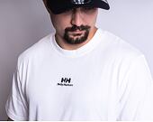 Triko Helly Hansen YU PATCH T-SHIRT 001 WHITE