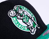 Kšiltovka Mitchell & Ness PATCH OVERLOAD SNAPBACK BOSTON CELTICS Black / Green