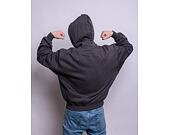 Mikina Karl Kani Small Signature OS Heavy Sweat Hoodie anthracite
